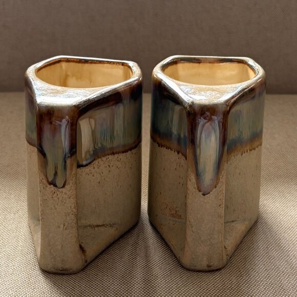 Vintage Rodolfo Padilla Stoneware Mugs Handmade Vintage Set of 2 - Picture 6 of 11